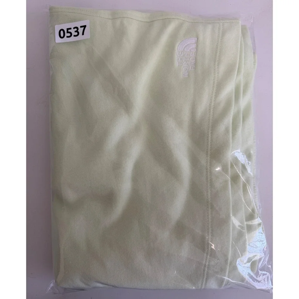 The North Face Simple Logo Fleece Shorts Lime Cream NF0A81TYN13 Mens XL Relaxed
